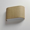 Maxim Lighting Prime 1 - Light Wall Light in  Grass Cloth - 2 of 4