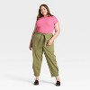 Women's Slim Fit Cropped Ribbed T-Shirt - A New Day™ - 3 of 3