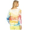 Women's Summer Sunset Batwing Sweater - Look Mode USA - image 2 of 2