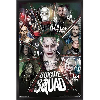 Trends International Dc Comics Movie - Suicide Squad - Joker Close-up  Unframed Wall Poster Prints : Target