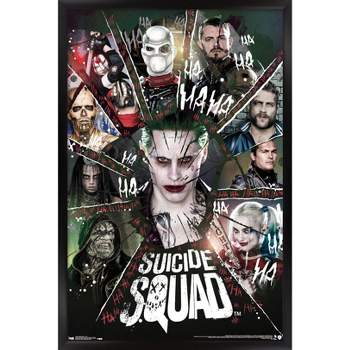 Trends International DC Comics Movie - Suicide Squad - Circle Framed Wall Poster Prints
