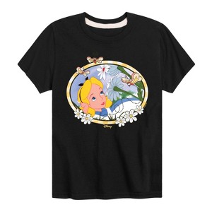 Boys' - Disney - Alice In Wonderland Short Sleeve Graphic T-Shirt - 1 of 4