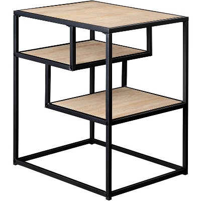 Modern 3 Tier Side Table - Saracina Home