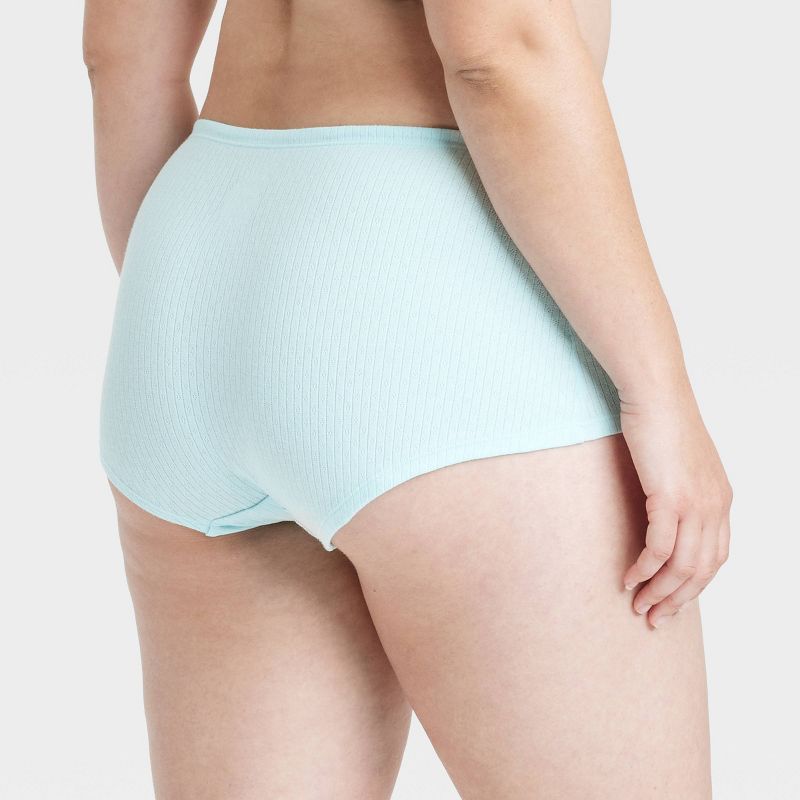 Women's Pointelle Boy Shorts - Colsie™, 5 of 8