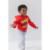 Disney Pixar Cars Lightning McQueen Fleece Pullover Hoodie and Pants Outfit Set Toddler - 2 of 4