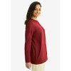 Jessica London Women's Plus Size Crochet Trim Cardigan - 4 of 4