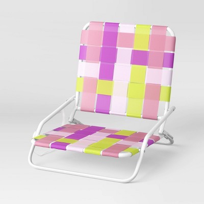 Webstrap Outdoor Portable Beach Sand Chair - Sun Squad™
