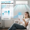 Etust 12000 BTU Mini Split AC/Heating System, 19 SEER2 Energy Efficient, 600 Sq.Ft Coverage, 115V - 3 of 4