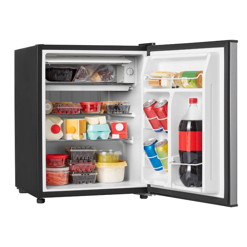 Kenmore 2.5 cu-ft Refrigerator - Stainless Steel, 5 of 7