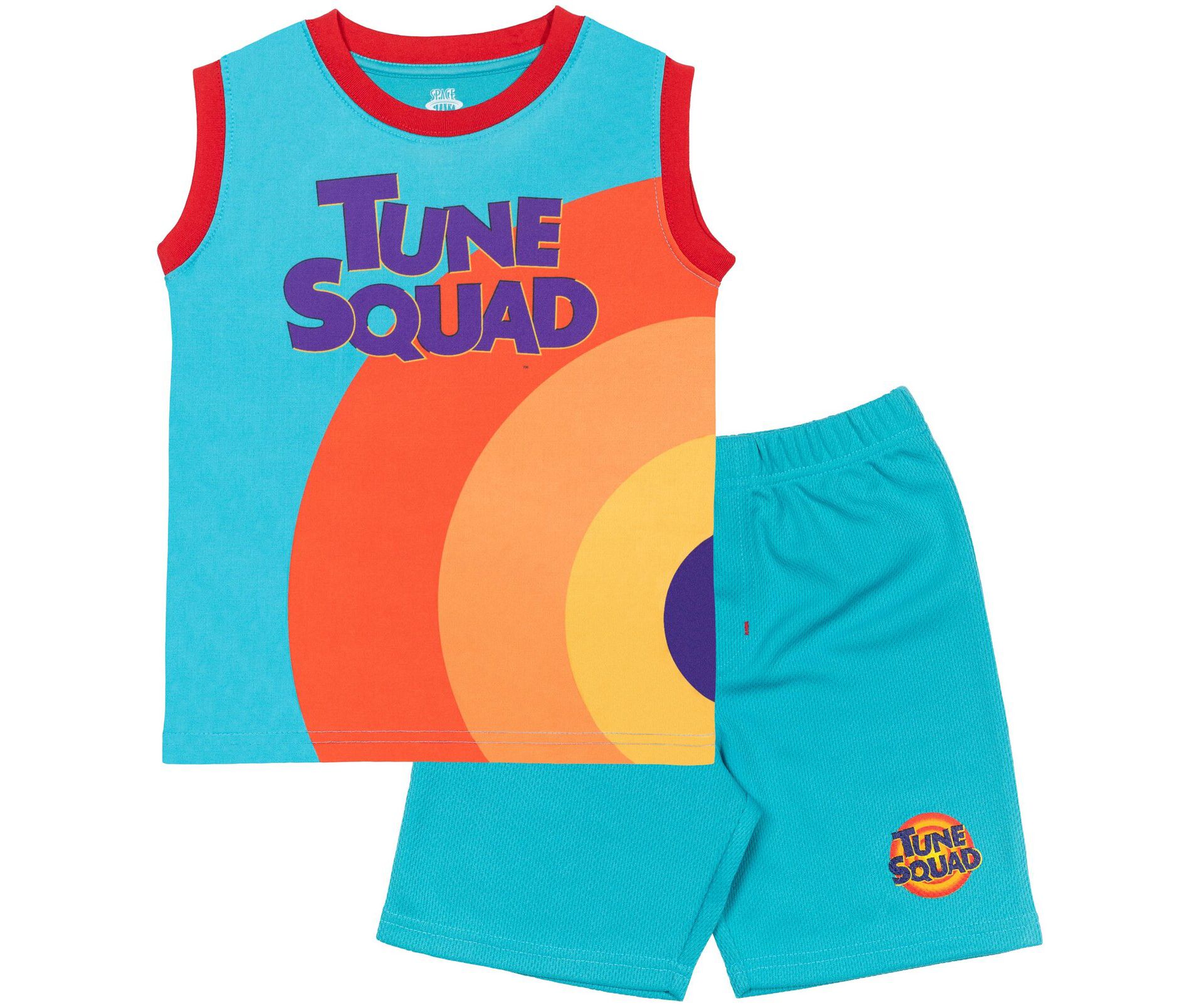 SPACE JAM Athletic Tank Top Mesh Shorts Outfit Set Little Kid to Big Kid