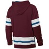 NHL Colorado Avalanche Men's Long Sleeve Hooded Sweatshirt with Lace - 2 of 3