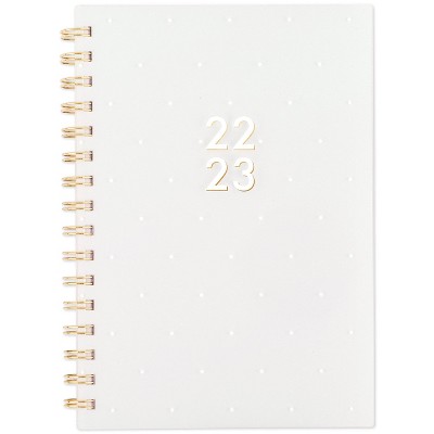 2022-23 Academic Planner Weekly/Monthly Frosted White Dot - Sugar Paper Essentials