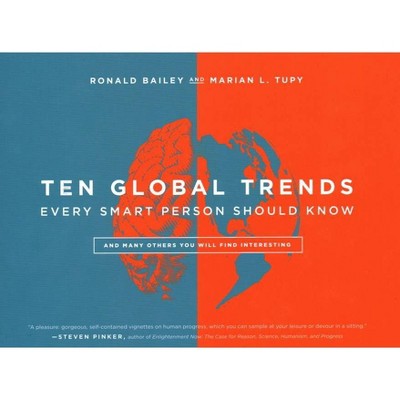 Ten Global Trends Every Smart Person Should Know - by  Ronald Bailey & Marian L Tupy (Hardcover)