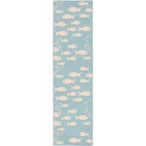 Courtyard CY6012 UV & Stain Resistant Non-Shedding Power Loomed Indoor/Outdoor Rugs - Safavieh - 1 of 4