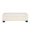 NicBex Ottoman with Storage Bench Storage Organizer in Textured Fabric Hinged Lid for Seating Hidden Storage for Entryway Bedroom - 4 of 4
