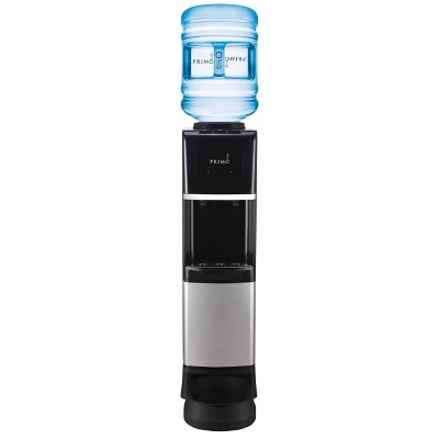 Primo Deluxe Freestanding Water Dispenser with Pet Station - Black