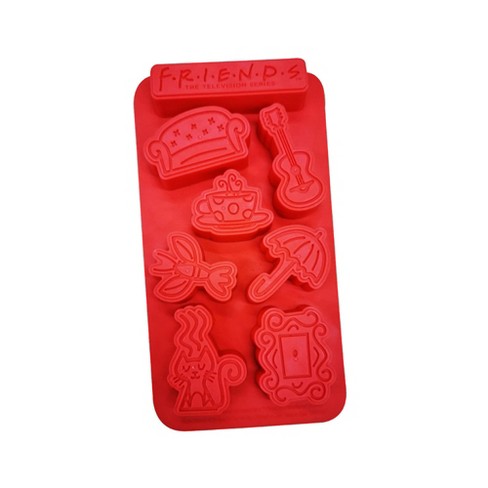 KSP Pop Out Ice Cube Tray - Set of 2 (Red)
