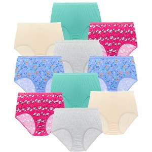 Comfort Choice Full Coverage Cotton Brief 10-Pack - 1 of 4