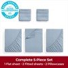 Mellanni 1800 Bed Sheet Set With DEEP Fitted Sheet - 3 of 3