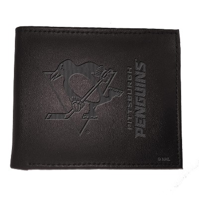 Evergreen Leather Pittsburgh Penguins Bi-fold Wallet