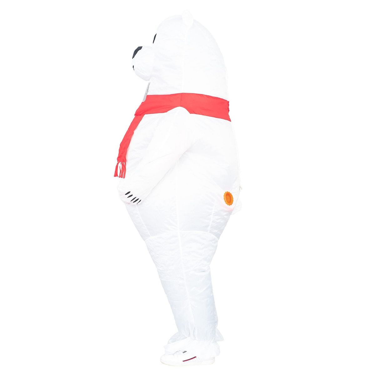 Costume Agent Halloween Inflatable Chub Suit Cosplay Full Bodysuit Blow Up - Polar Bear - thumbnail 2