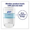 PURELL ES4 Soap Push-Style Dispenser, 1,200 mL, 4.88 x 8.8 x 11.38, White - 4 of 4