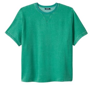 KingSize Short-Sleeve Fleece Sweatshirt - 1 of 4