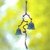 SPI Home Brass Branch and Leaf Garden Bell – 19" Nature-Inspired Outdoor Wind Bell for Porch or Garden Decor - 2 of 4