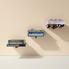 SEVOBAL Utility Storage Shelves Bookshelf 3-Piece Minimalist Wall Shelf Set, Space-Saving Bookshelf for Living Room Decor, Brown, 6"*6"*4" - 2 of 4