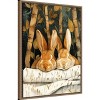 Amanti Art Sleepy Bunny Forest by Justyna Jaszke Framed Canvas Wall Art - 2 of 4