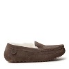Fireside By Dearfoams Men's Melbourne Genuine Shearling Moccasin Slipper - 2 of 4