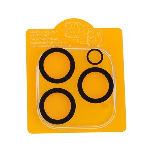 Unique Bargains Phone Camera Cover 5H Glossy Camera Lens Protector Glass Translucent Black 1 Pcs - 1 of 4