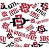 NCAA San Diego State Aztecs All Over Venture Water Bottle - 24oz: Double-Wall, BPA-Free - 2 of 4