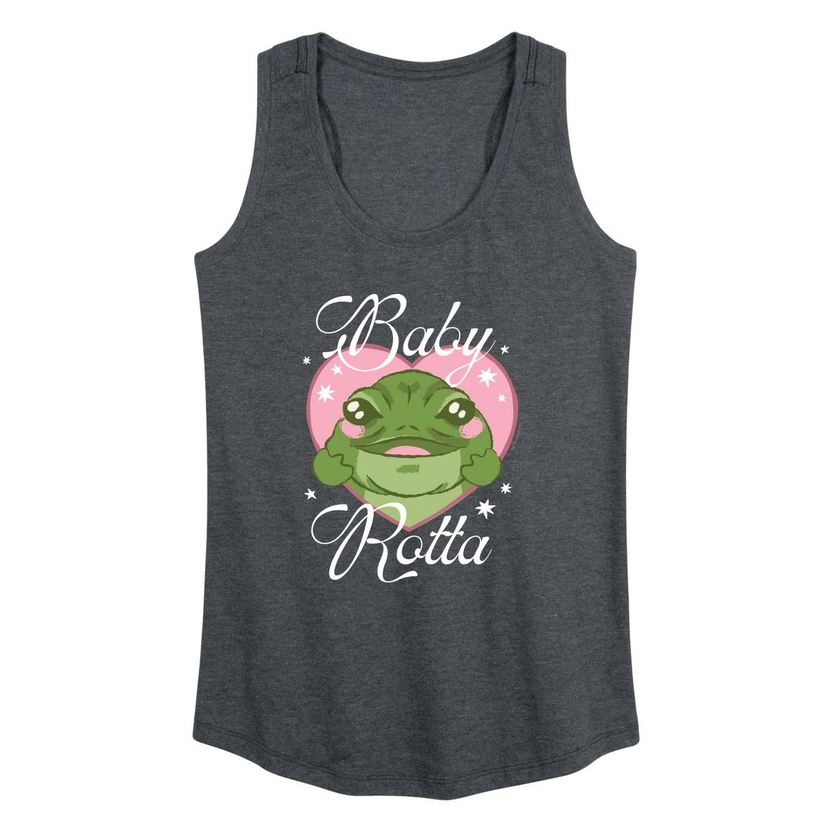 Women's - Star Wars - Baby Rotta Heart Graphic Racerback Tank