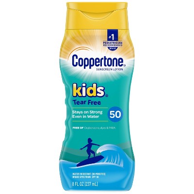 Coppertone Kids Tear Free Mineral Sunscreen Lotion - SPF 50 - 8oz