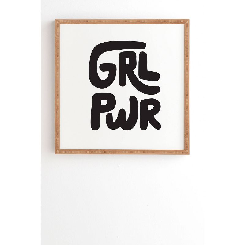 Phrist Girl Power Framed Wall Art - Deny Designs, 1 of 6