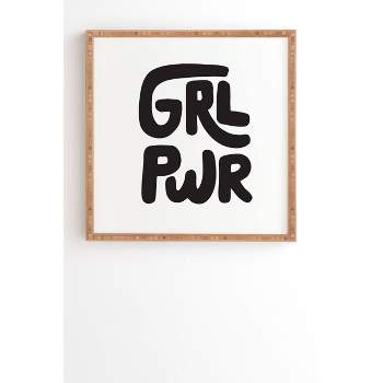 Phrist Girl Power Framed Wall Art - Deny Designs