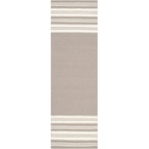 Dhurries DHU601 Hand Woven Flat Weave Indoor Rugs - Safavieh - 1 of 4