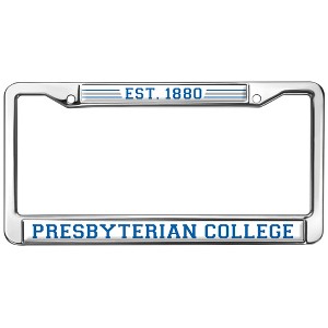 Presbyterian College Full Size Standard License Plate Metal Frame - 1 of 4