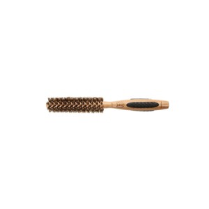 Bass Brushes P Series Straighten & Curl Round Brush with Deluxe Length Styling Head 100% Premium Natural Bristle Bamboo Handle - 1 of 3