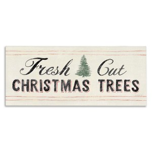 Stupell Industries Fresh Cut Christmas Trees Vintage, 30" x 13" - 1 of 4