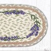 Earth Rugs Botanical Stair Tread – Lavender Theme Rug for Spring or Year-Round Use - 3 of 3