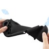 Insten Silicone Skin & Case for Nintendo Switch Lite - Shockproof, Lightweight & Anti-Scratch Protective Cover Accessories, Black - 3 of 4