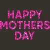 Junior's Design By Humans Happy Mother's Day Confetti Text By MeowShop T-Shirt - 2 of 2
