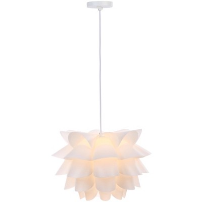 White Contemporary 17.25-Inch Pendant Light