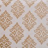 Vintage Venetian Damask Jacquard Embroidered Curtains, Set of 2 by Blue Nile Mills - 3 of 4