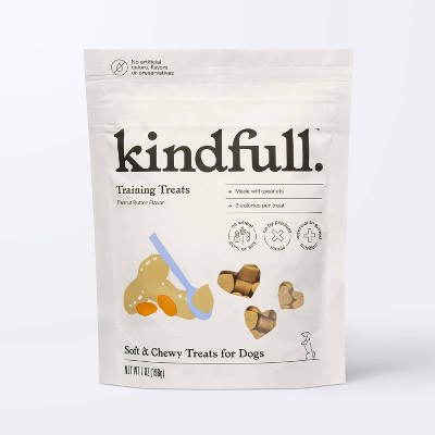 Peanut Butter Flavored Training Dog Treats - Kindfull™ - 7oz