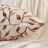 REGALWOVEN Wild Flower Plant Pattern Throw Pillow Covers for Indoor Outdoor Decoration 2 Pcs - 3 of 4