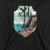 Men's Acadia National Park Sticker Pull-Over Hoodie - 2 of 4