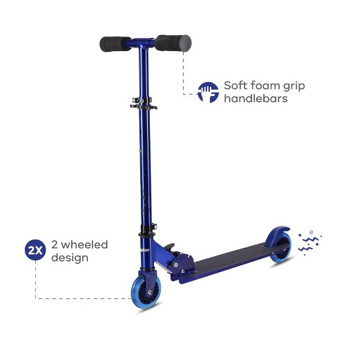 Voyager Chrome Kids Aluminum Scooter Blue